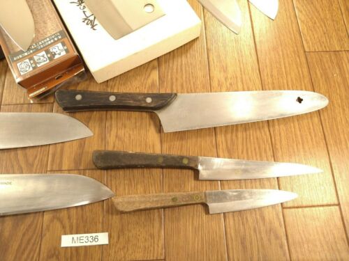 Damaged Lot of Japanese Chef's Kitchen Knives hocho set from Japan ME336 - Fresh Stock Dated December 2025
