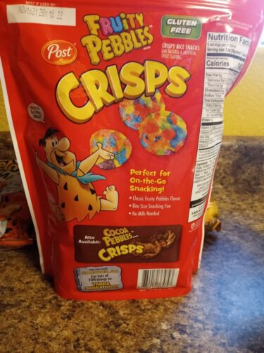 Fruity Pebbles Crisps - Fresh Stock Dated December 2025