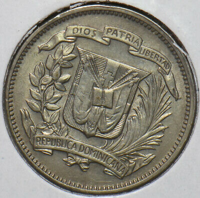 Dominican Republic 1937 5 Centavos 294817 combine shipping - Fresh Stock Dated February 2026