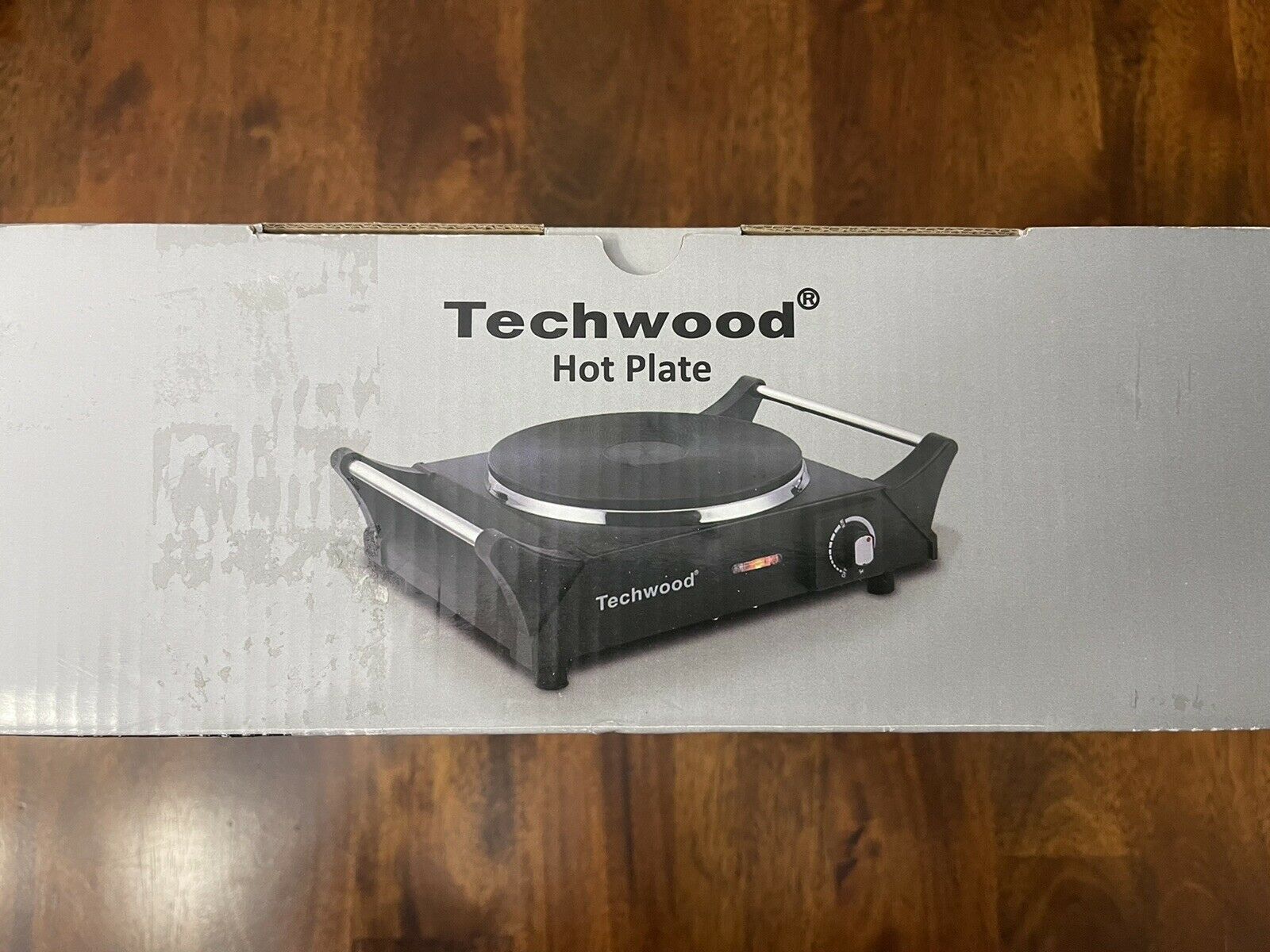 Techwood Hot Plate Portable Electric Stove 1500W Countertop Single Burner - Fresh Stock Dated February 2026