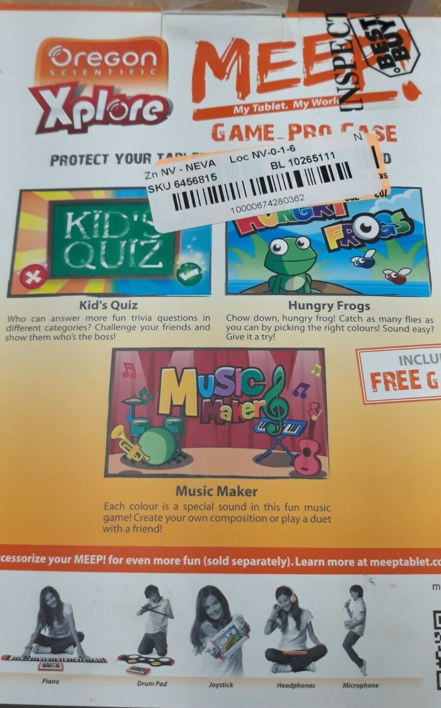 oregon scientific xplore meep game pro case NEW!!! - Fresh Stock Dated February 2026