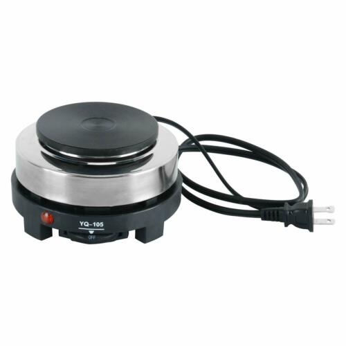 Portable Small Electric Stove Burner Hot Plate for Home Coffee Tea Water Heater - Fresh Stock Dated February 2026