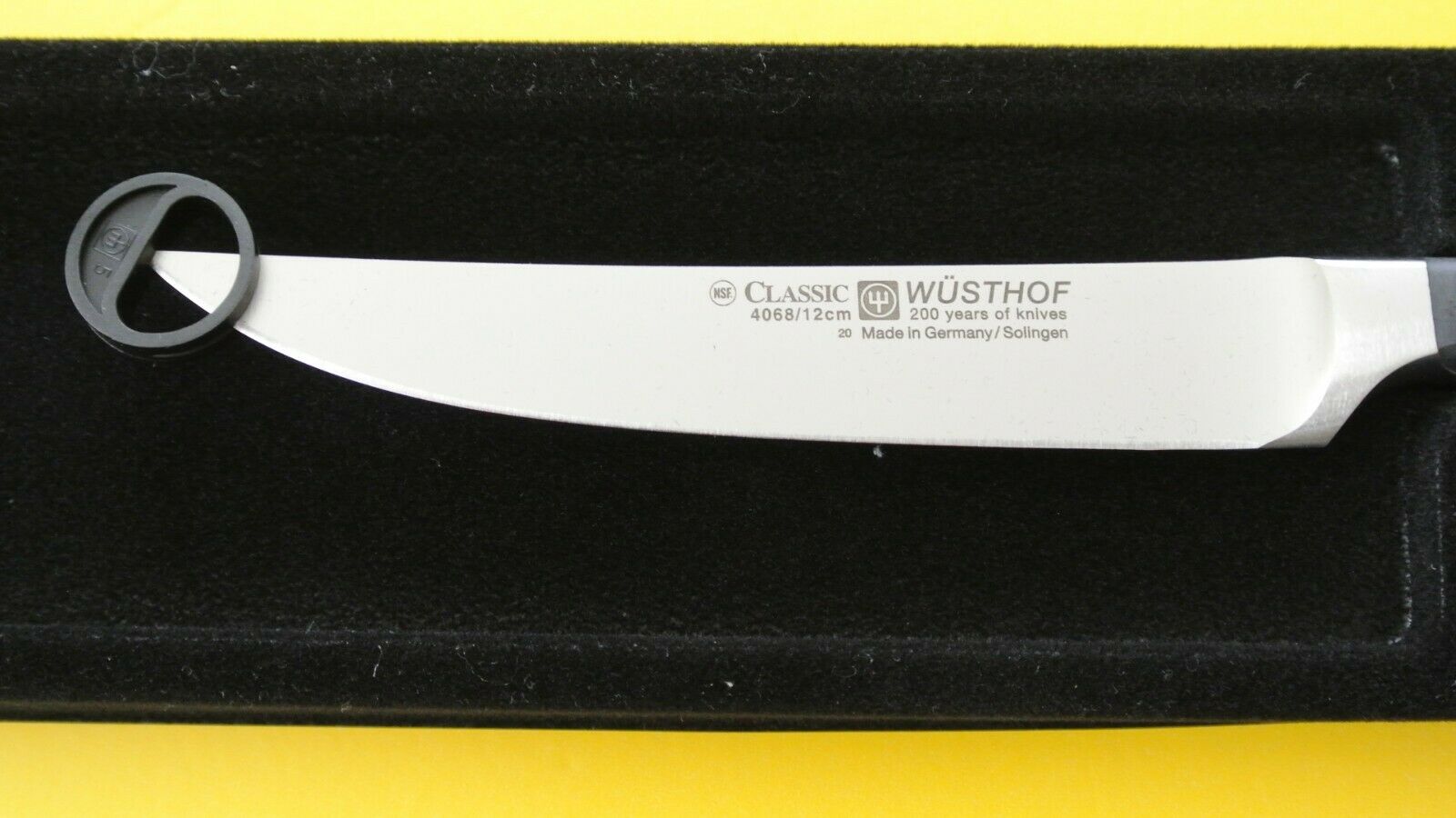 Wusthof  NEW in box CLASSIC   steak knife  PEtec EDGE #4068/12cm 4.5
