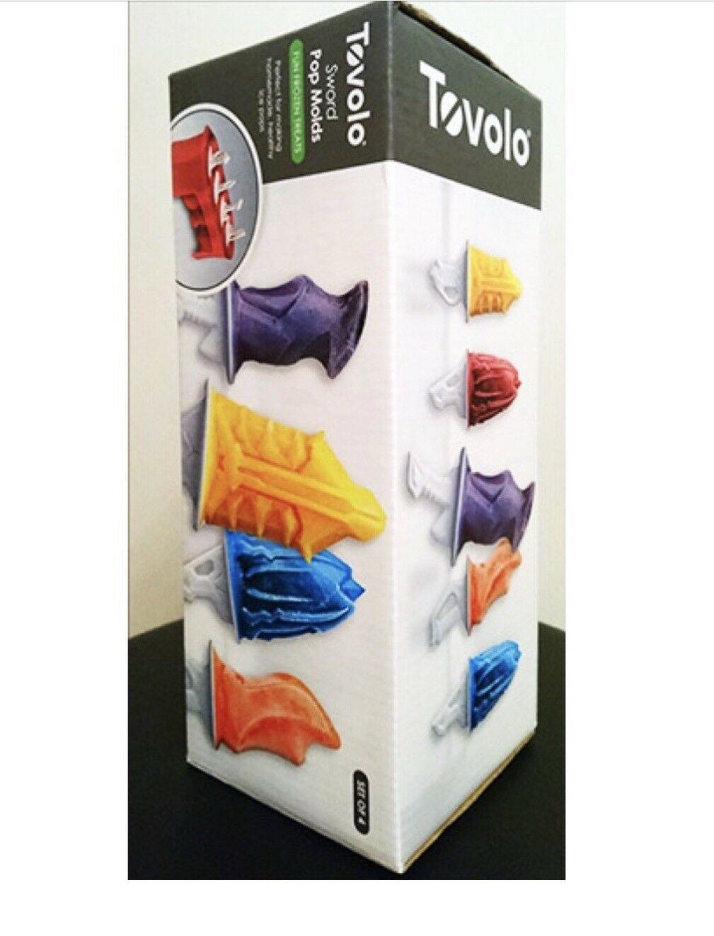 Tovolo Sword Popsicle Ice Pop Molds Set of 4, Cool Summer Treat Even Cooler - Fresh Stock Dated February 2026