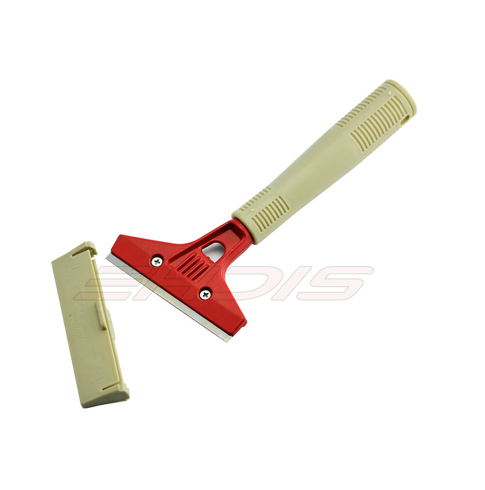 Paint Stripper Wallpaper Scraper w/ 10PC 10cm One-sided Razor Blade Label Gasket - Fresh Stock Dated February 2026