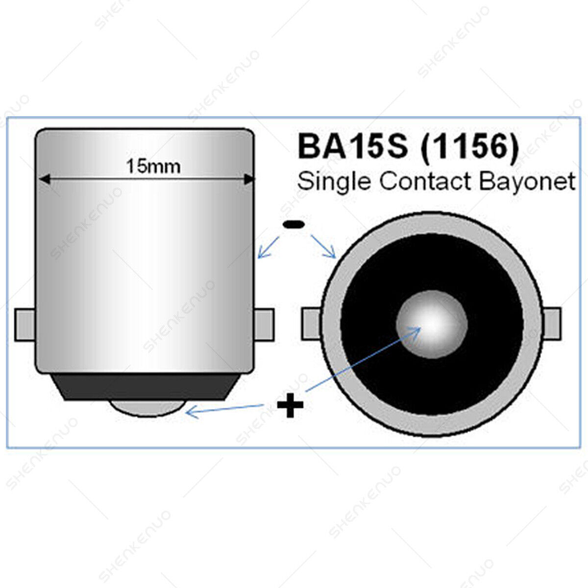 For Kawasaki Ninja EX300 EX650 ZX1000 - LED Front Rear Turn Signal Light 12093NA - Fresh Stock Dated February 2026