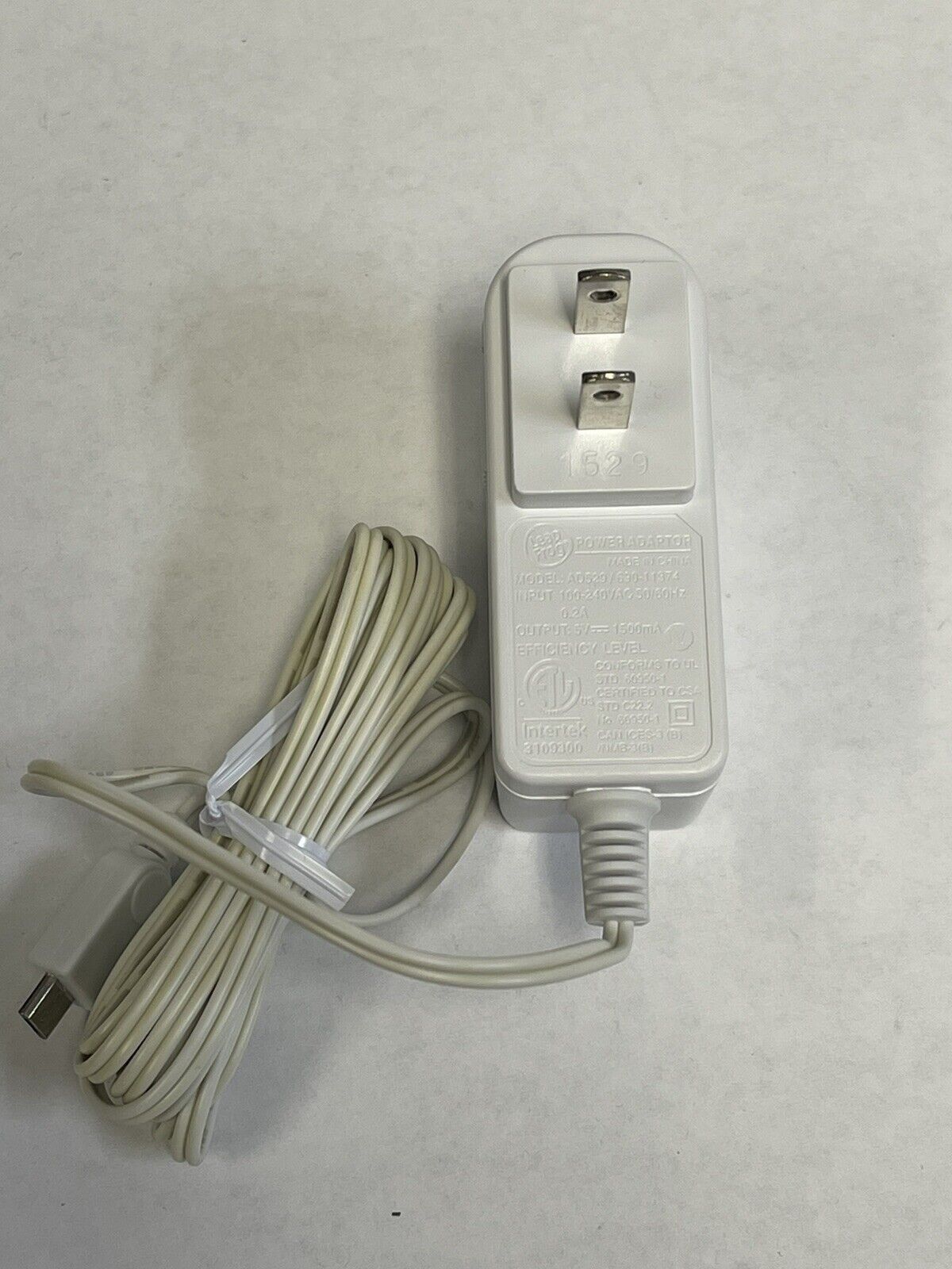 LeapFrog AD529 690-11374 5V 1500mA AC Adapter LeapPad Ultra Learning Tablet - Fresh Stock Dated February 2026