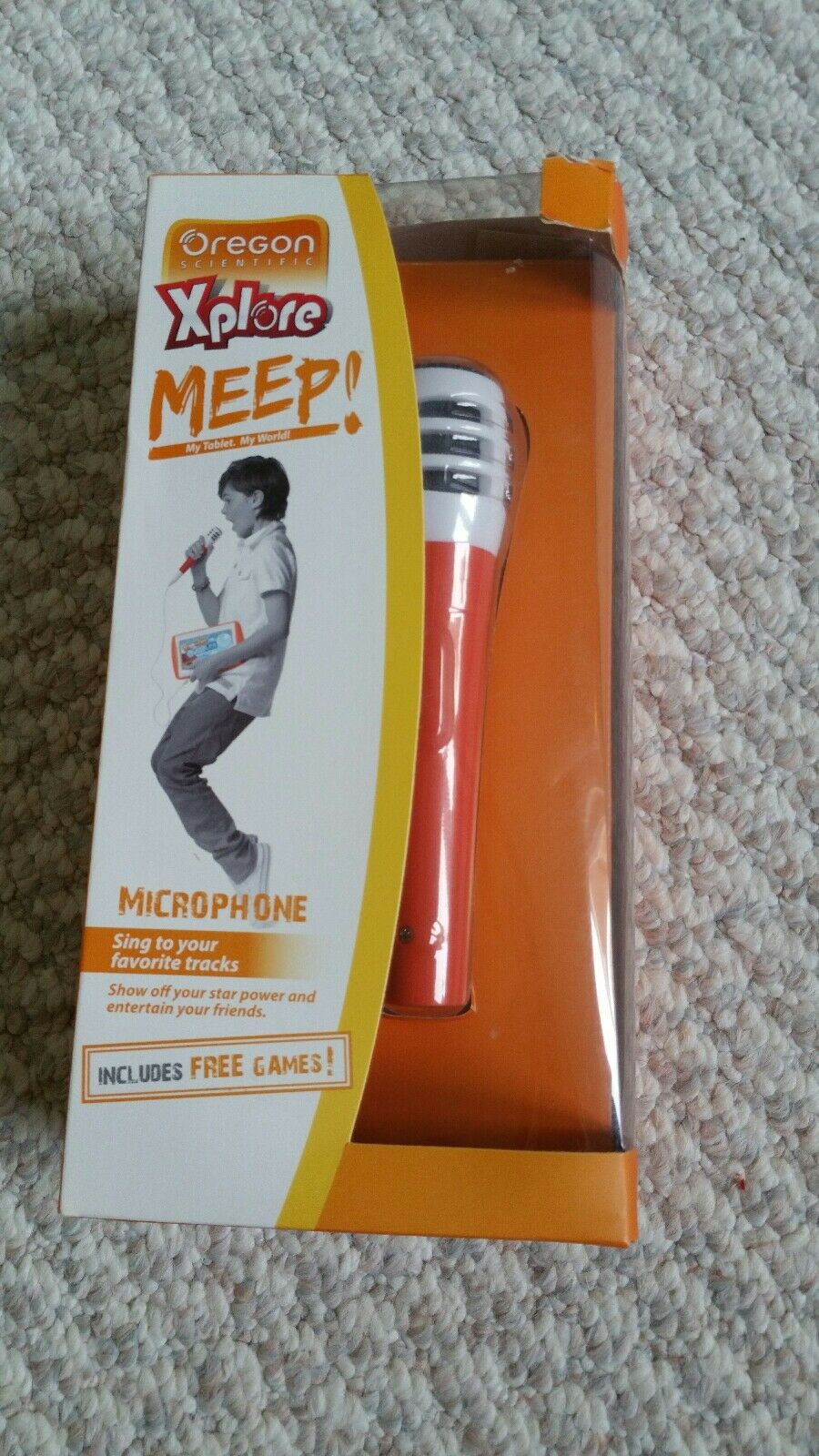 NEW Oregon Scientific MEEP Microphone + includes FREE Games - Fresh Stock Dated February 2026