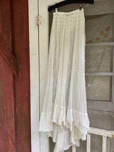 sheer gauze victorian edwardian bustle petticoat skirt - Fresh Stock Dated February 2026