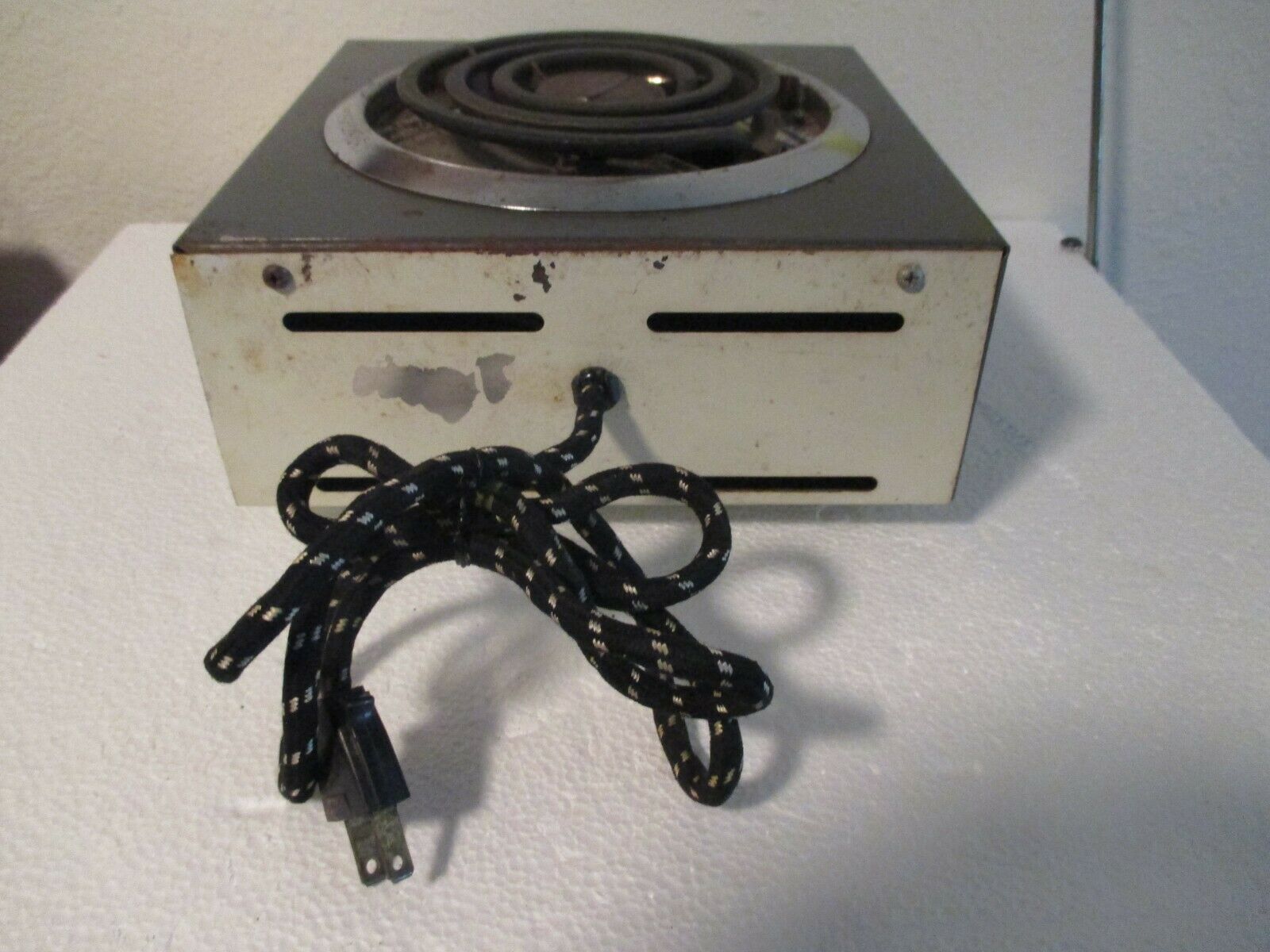 VINTAGE 60'S-70'S EVERSHOT HOT PLATE MODEL 391170 USA MADE FREE SHIP - Fresh Stock Dated December 2025