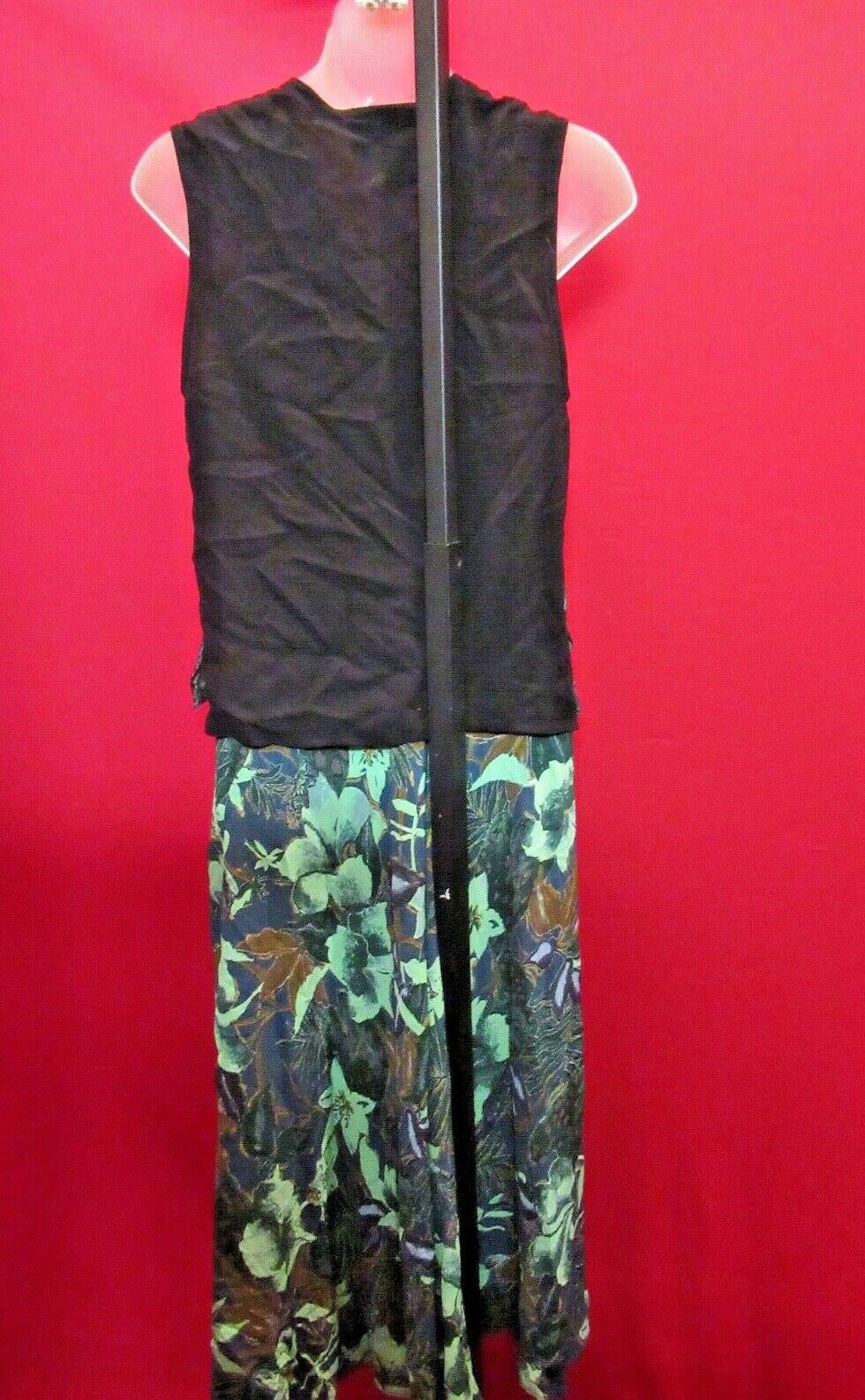 ~~CAROLE LITTLE Vintage Art To Wear Vest Full circle Swing Skirt set Sz 6~~ - Fresh Stock Dated February 2026