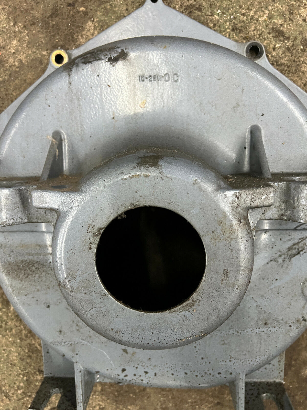 Yamaha Inboard 10-2811-O C  Flywheel Housing with Cover from V6 4.3L 6T8 - Fresh Stock Dated February 2026