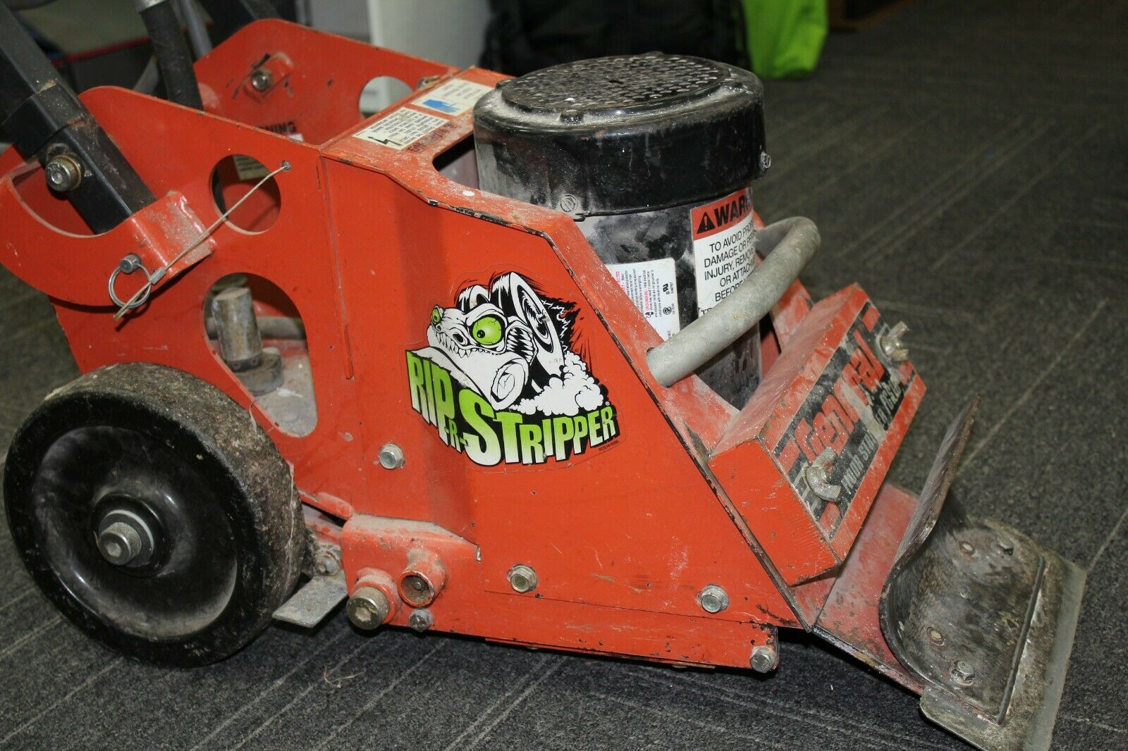 General Equipment FCS16 Electric Floor Stripper Scraper 120V w/ Extension Cord - Fresh Stock Dated February 2026