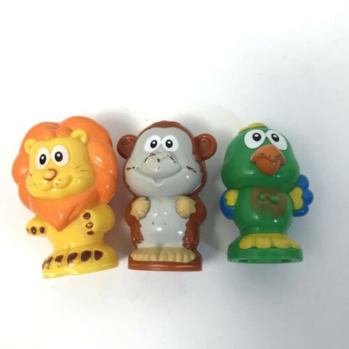 Vtech Lot of 5 Smartville Animal Replacement Interactive Plastic Figures Lion FS - Fresh Stock Dated December 2025