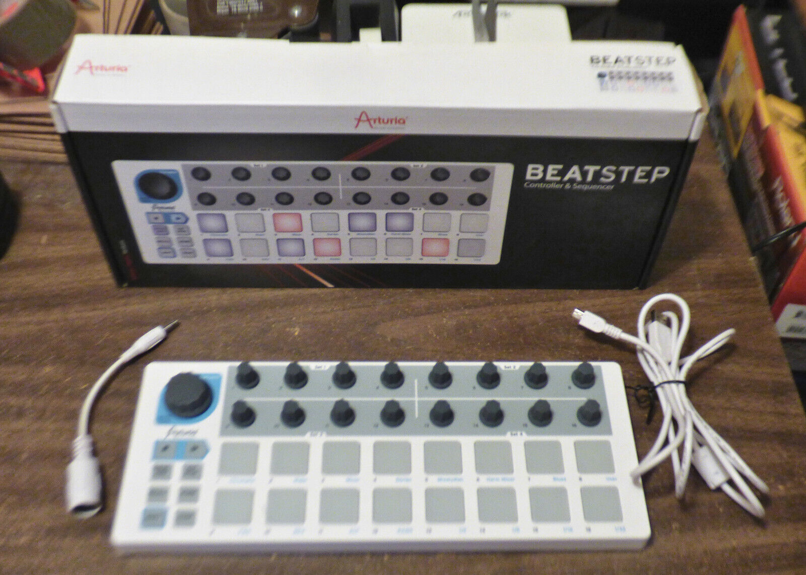Arturia BEATSTEP Controller & Sequencer - White Edition - Fresh Stock Dated February 2026