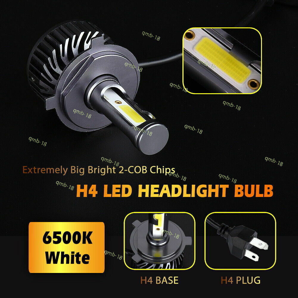 H4 9003 LED Headlight Bulb for Ford Focus Wagon/Hatchback/Sedan 2000-2001 Xenon - Fresh Stock Dated February 2026