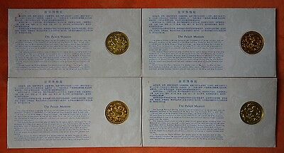 1985 China medal aluminium The Palace Museum sets China coin - Fresh Stock Dated February 2026