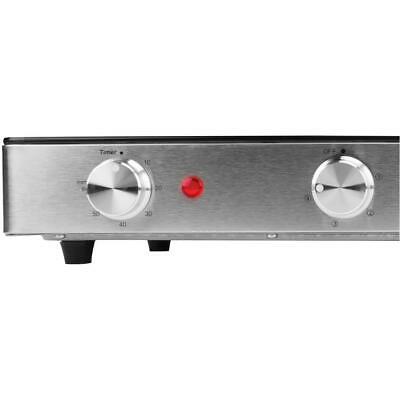 Brentwood Appliances Electric Grill/Hot Plates Infrared Glass Surface 2-Burner - Fresh Stock Dated December 2025