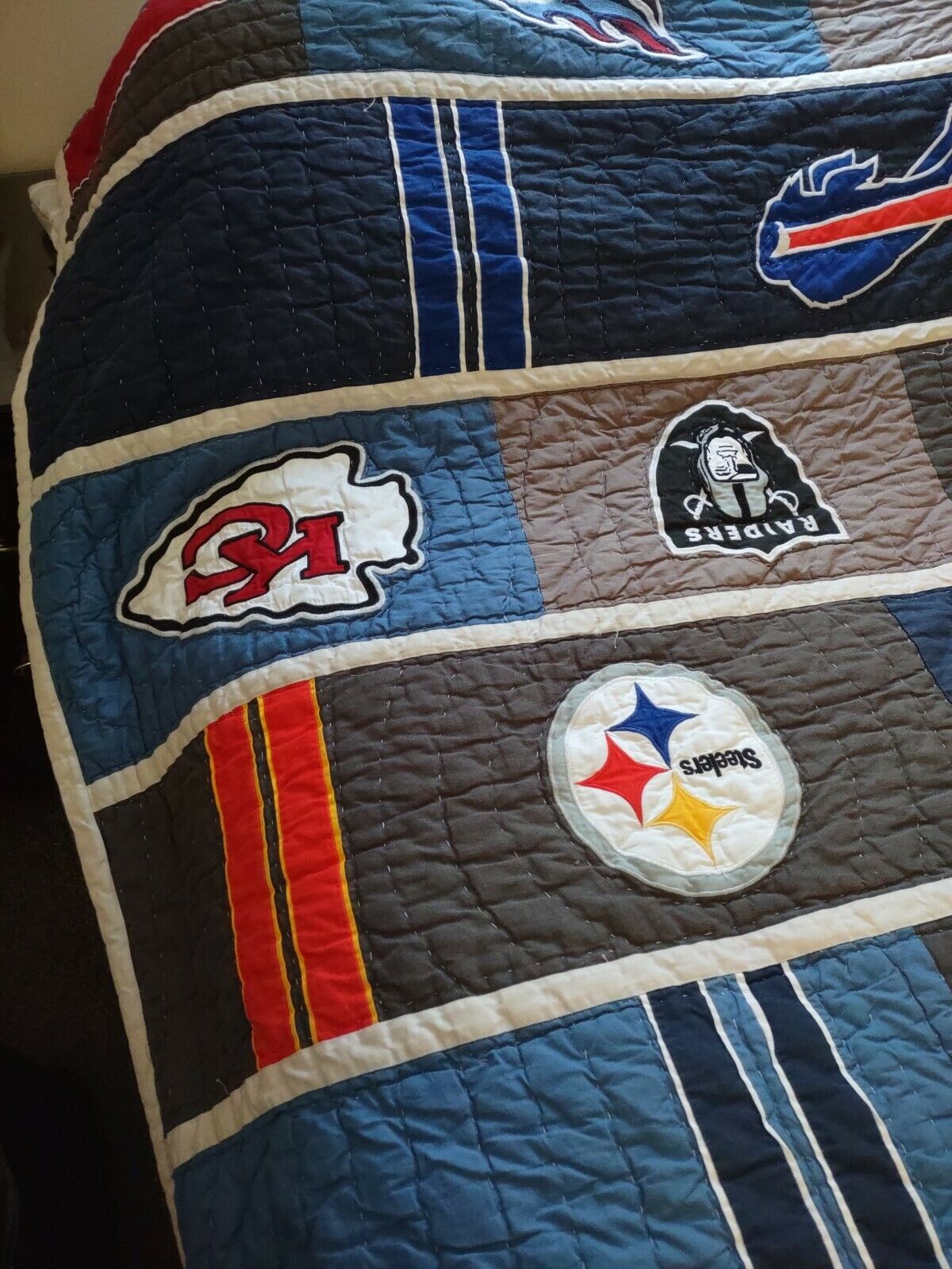 PB Teen Bedspread NFL Teams - Fresh Stock Dated February 2026