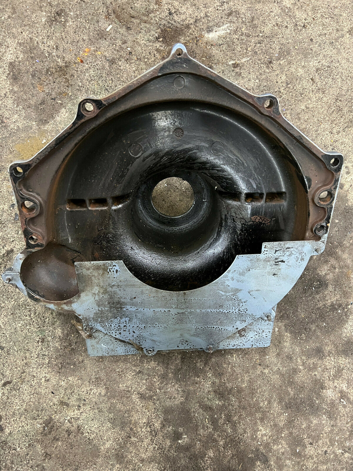 Yamaha Inboard 10-2811-O C  Flywheel Housing with Cover from V6 4.3L 6T8 - Fresh Stock Dated February 2026