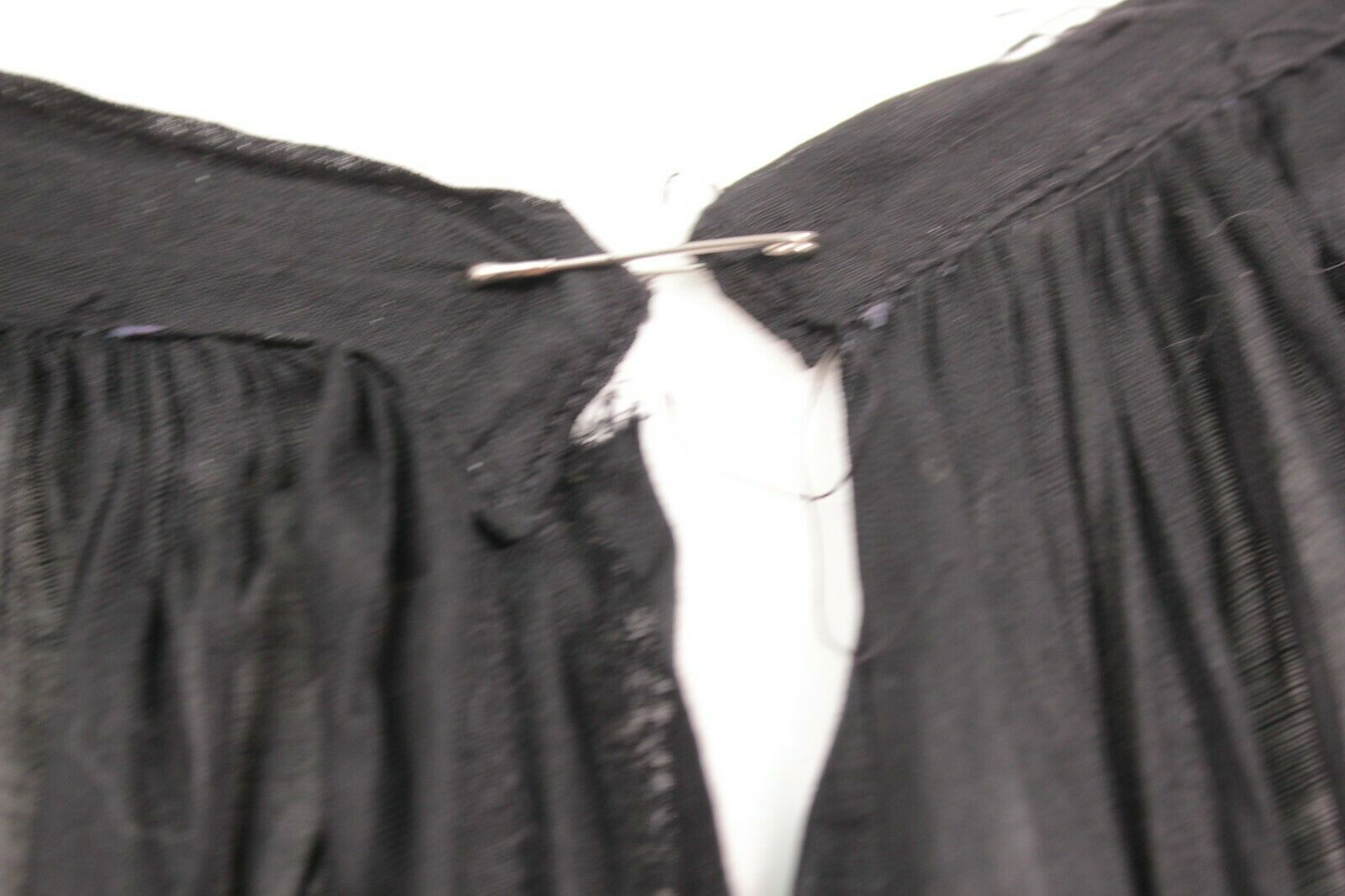 VTG Women's Antique Edwardian Early 1900s Sheer Black Skirt Sz S - Fresh Stock Dated February 2026