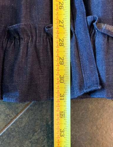 Jessica's Gunnies Vintage Denim Flare Skirt Prarie Size 7 Button Up - Fresh Stock Dated February 2026