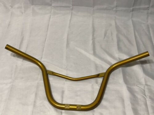 NOS ORIGINAL 70’-80’s GOLD STEEL V HANDLE BARS OLD SCHOOL BMX - Fresh Stock Dated December 2025