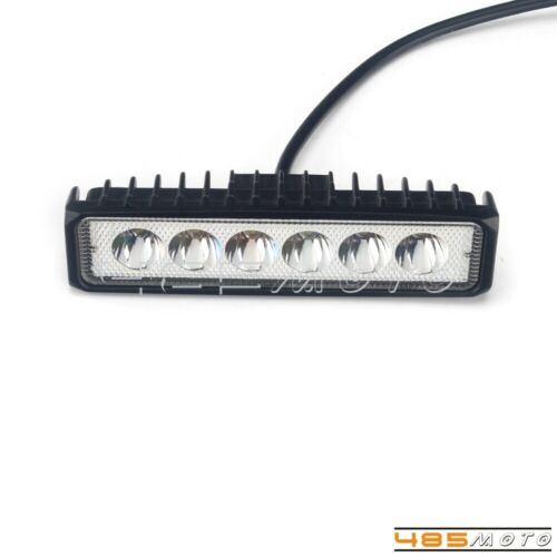 Dirt Bike Dual Sport 6pcs LED Light Bar 12V/24V Work Light Off Road Lights IP 67 - Fresh Stock Dated February 2026