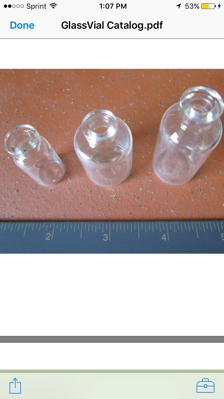 Vials for sale by the ream. Pallet pricing available. - Fresh Stock Dated December 2025