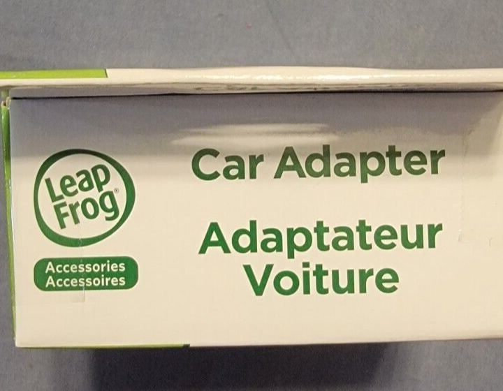 Leap Frog Car Adapter, Brand New, LeapPad2 & LeapsterGS - Fresh Stock Dated February 2026