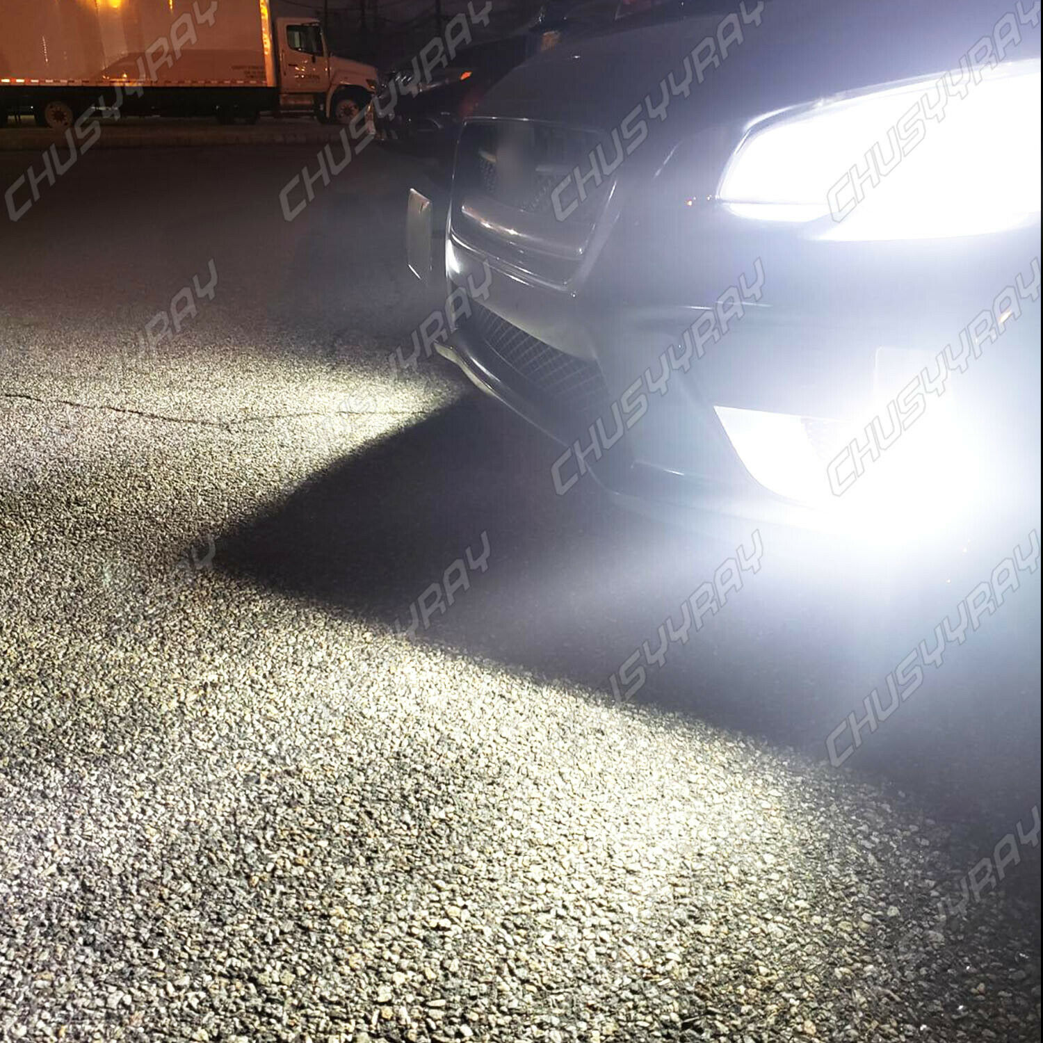 For Honda Big Red 250 ATC250ES 1985-1987 LED Headlight Kit H4 6000K White Bulbs - Fresh Stock Dated February 2026