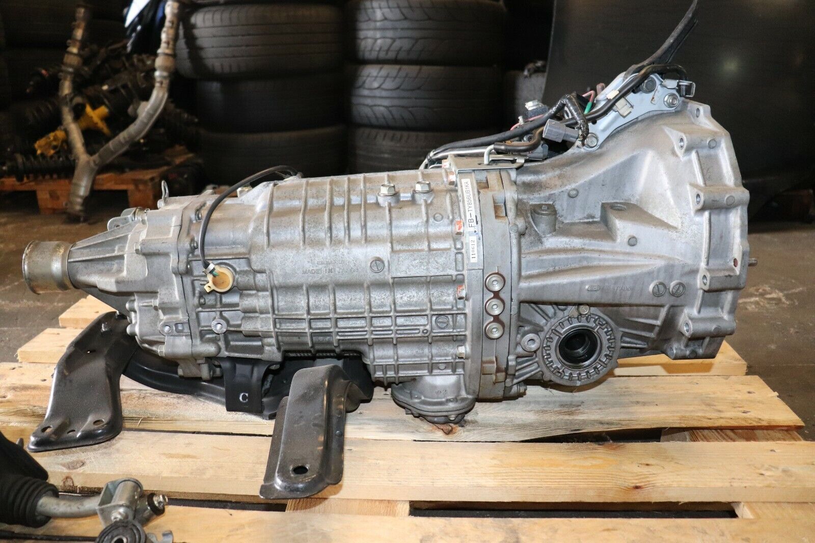 JDM 2008-2014 Subaru WRX STi GRB AWD 6 Speed Manual Transmission TY856UB1KA 3.54 - Fresh Stock Dated February 2026