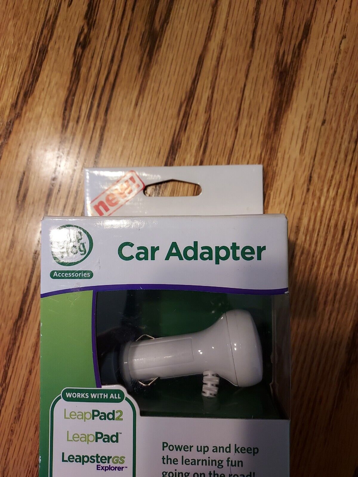 LEAP FROG Car Adapter Charger LeapPad LeapPad2 LeapsterGS Explorer Leapster NEW - Fresh Stock Dated February 2026