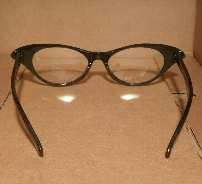 Dr Peepers Costume Mardi Gras Black Cat Eye Glasses S37201 - Fresh Stock Dated February 2026