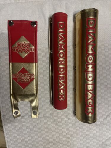 old school bmx diamond back pad set. never mounted mint, diamondback, mongoose - Fresh Stock Dated December 2025