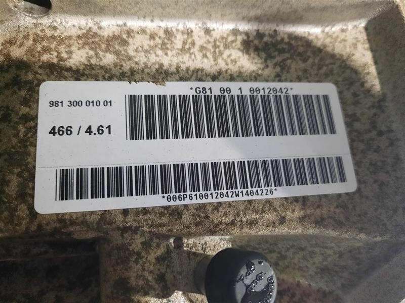 Manual Transmission 2.7L  2014 PORSCHE BOXSTER 981 22K MILES 6 SPEED - Fresh Stock Dated February 2026