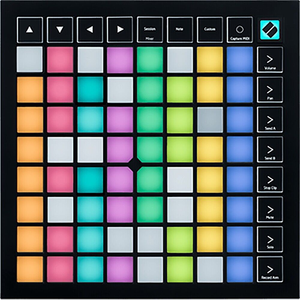 Novation Launchpad X 64-Pad MIDI Grid Controller for Ableton Live, RGB Pads - Fresh Stock Dated February 2026