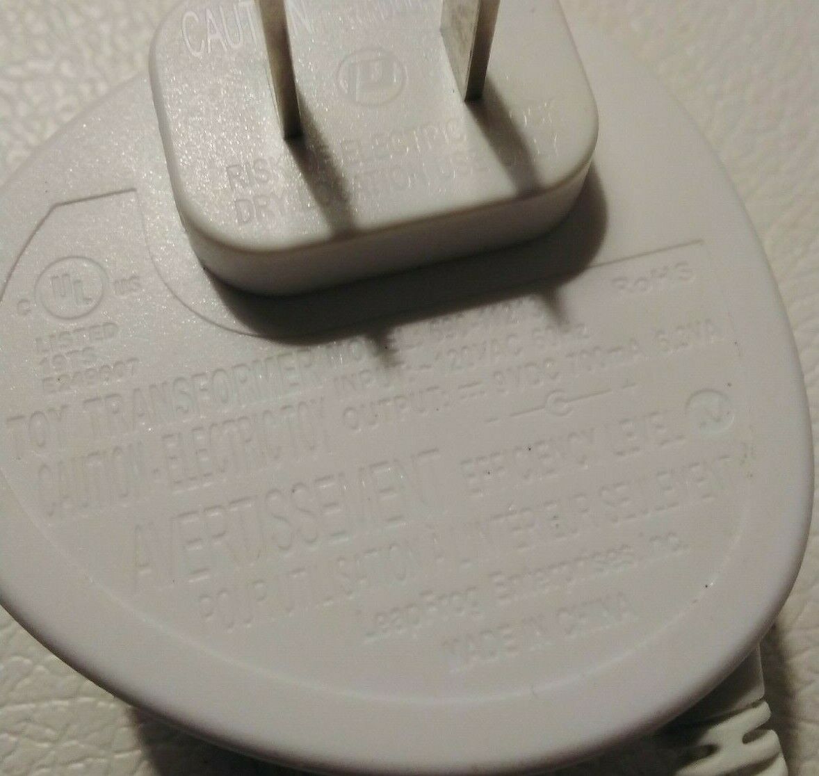 Original Leap Frog 9 V dc adaptor model 690-11213 - Fresh Stock Dated February 2026