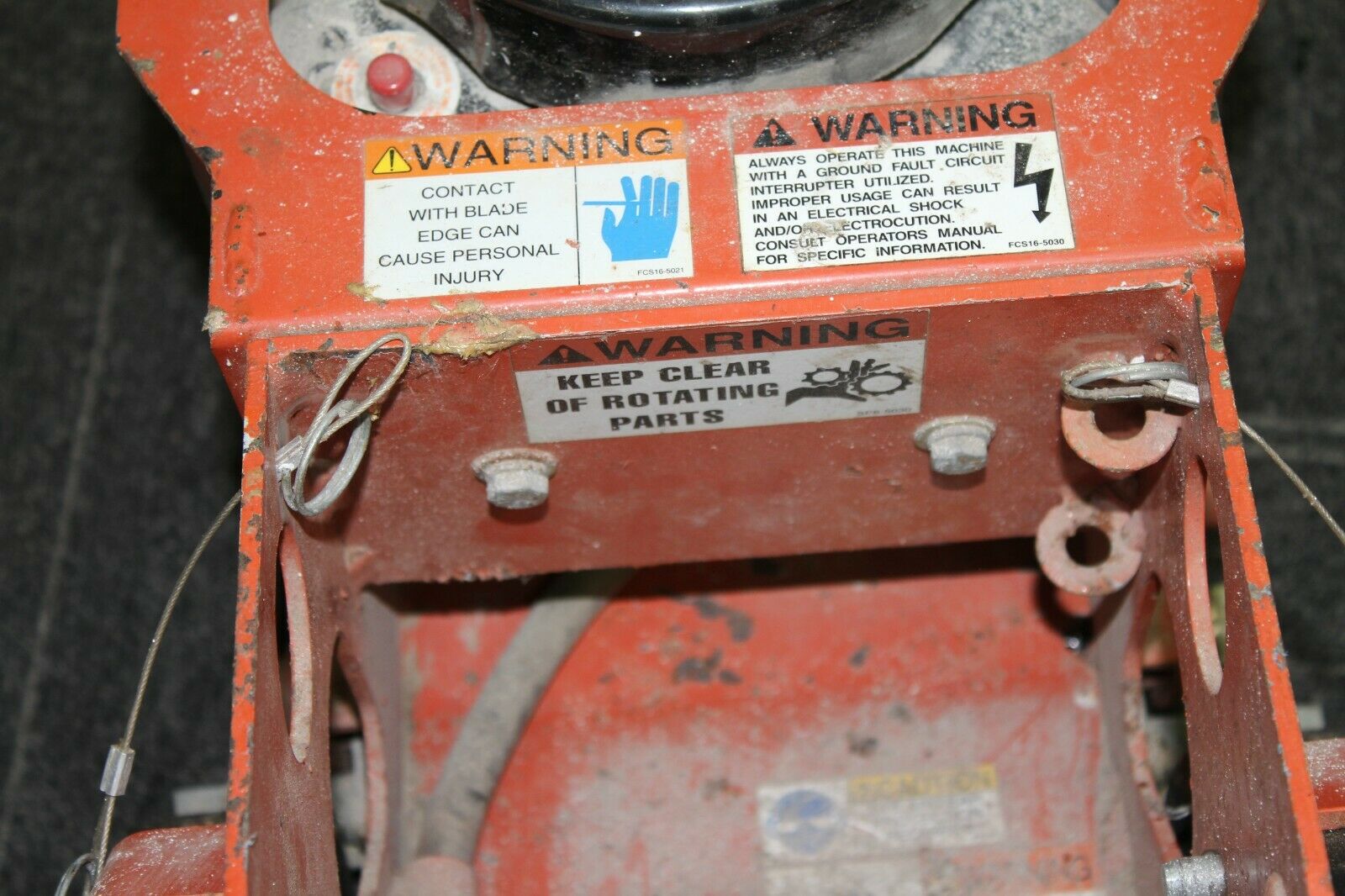 General Equipment FCS16 Electric Floor Stripper Scraper 120V w/ Extension Cord - Fresh Stock Dated February 2026