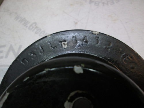 D3JL-8A528-E Ford V8 Aluminum Water Pump Pulley 1 Groove OMC Mercruiser - Fresh Stock Dated February 2026