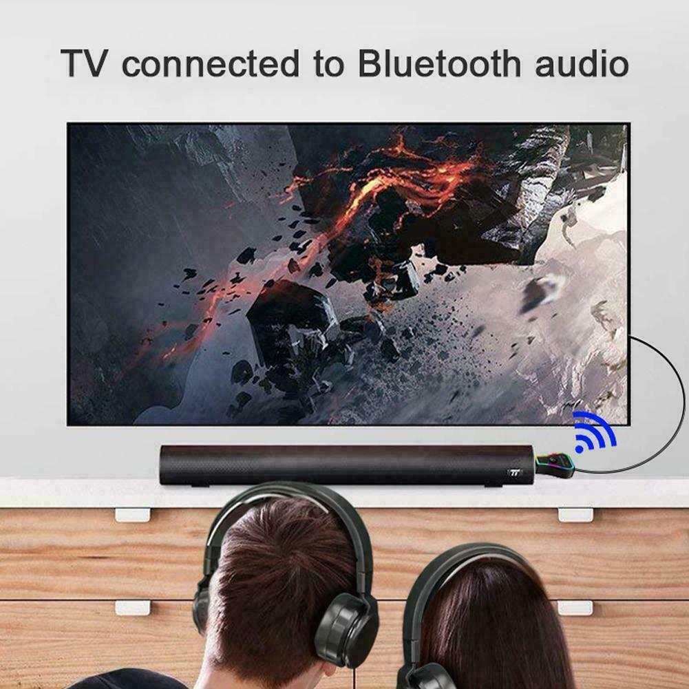 USB Bluetooth V5.0 3.5mm Adapter Plug colorful ambient For car compu light U5Z1 - Fresh Stock Dated February 2026