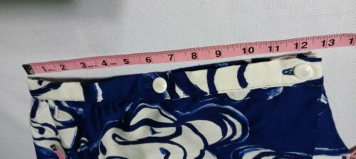 Vintage Greencastle Women's Wrap Skirt Blue White Sz S/M??? No Tags 