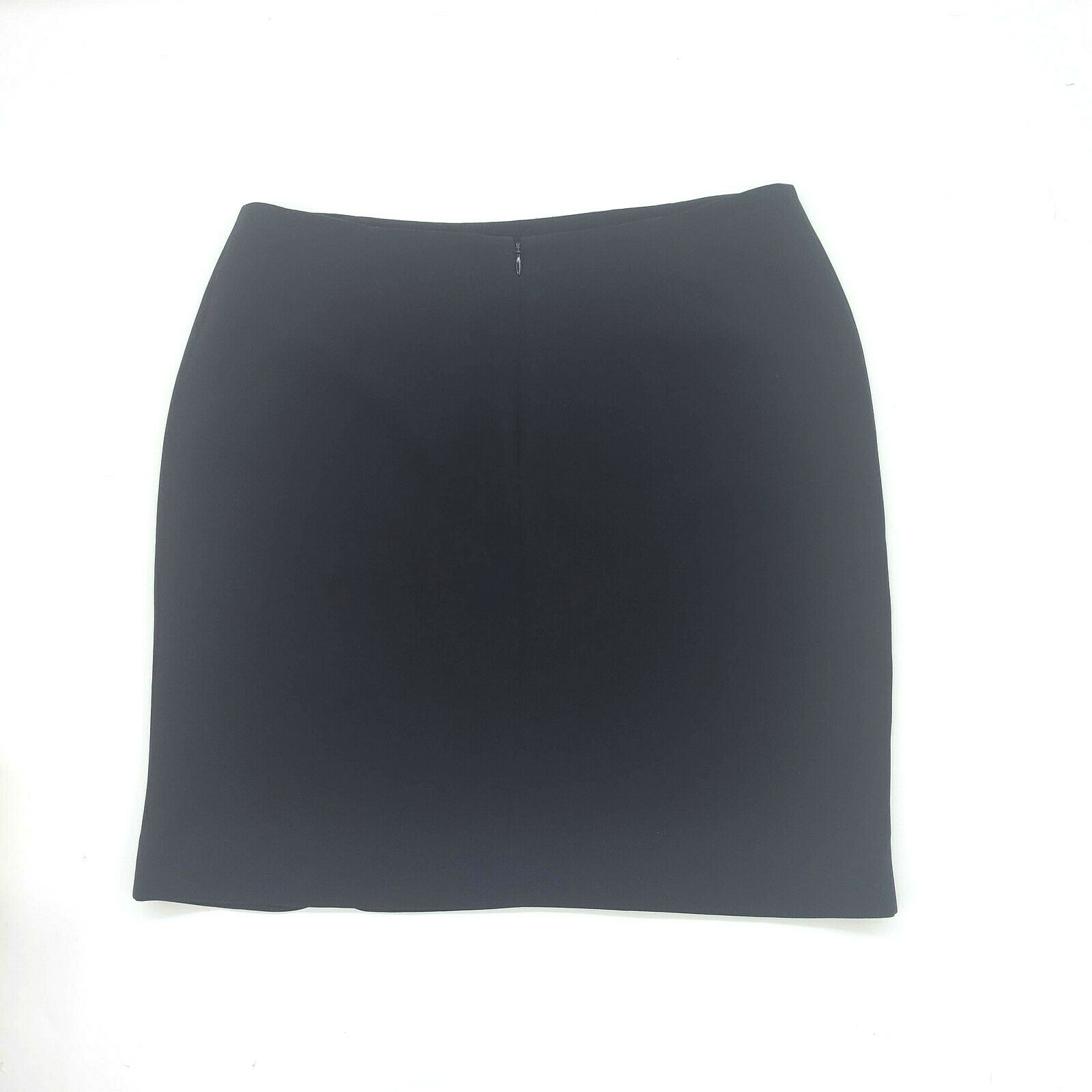 Vintage Petite Sophisticate Womens Lined Front Slit Black Mini Skirt Size 12 - Fresh Stock Dated February 2026