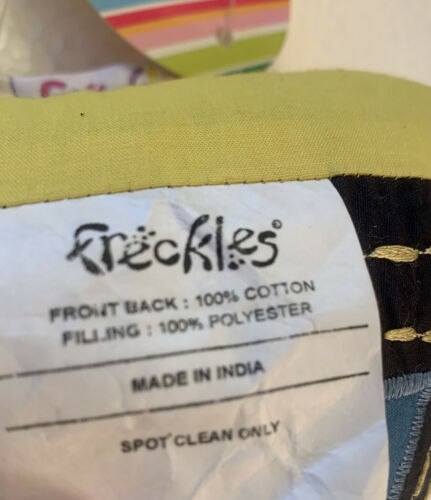 Freckles Brand KIDS Outer Space Toss Pillows Embroidered Star Earth  New  2 - Fresh Stock Dated December 2025