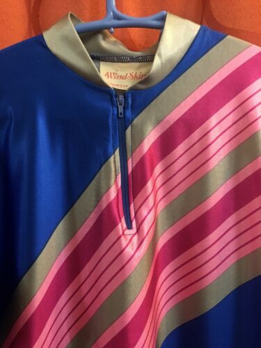 3 Vintage MARILENA Italy WindSkins CyclePro LYCRA Cycling Jersey PINK Nishiki - Fresh Stock Dated December 2025