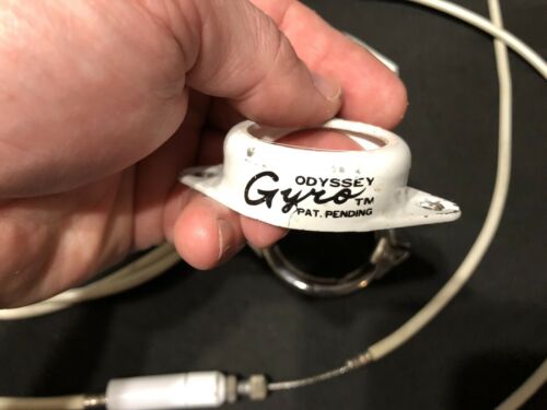 ORIGINAL COMPLETE ODYSSEY GYRO SYSTEM CABLES HEADSET WHITE OLD SCHOOL BMX - Fresh Stock Dated December 2025