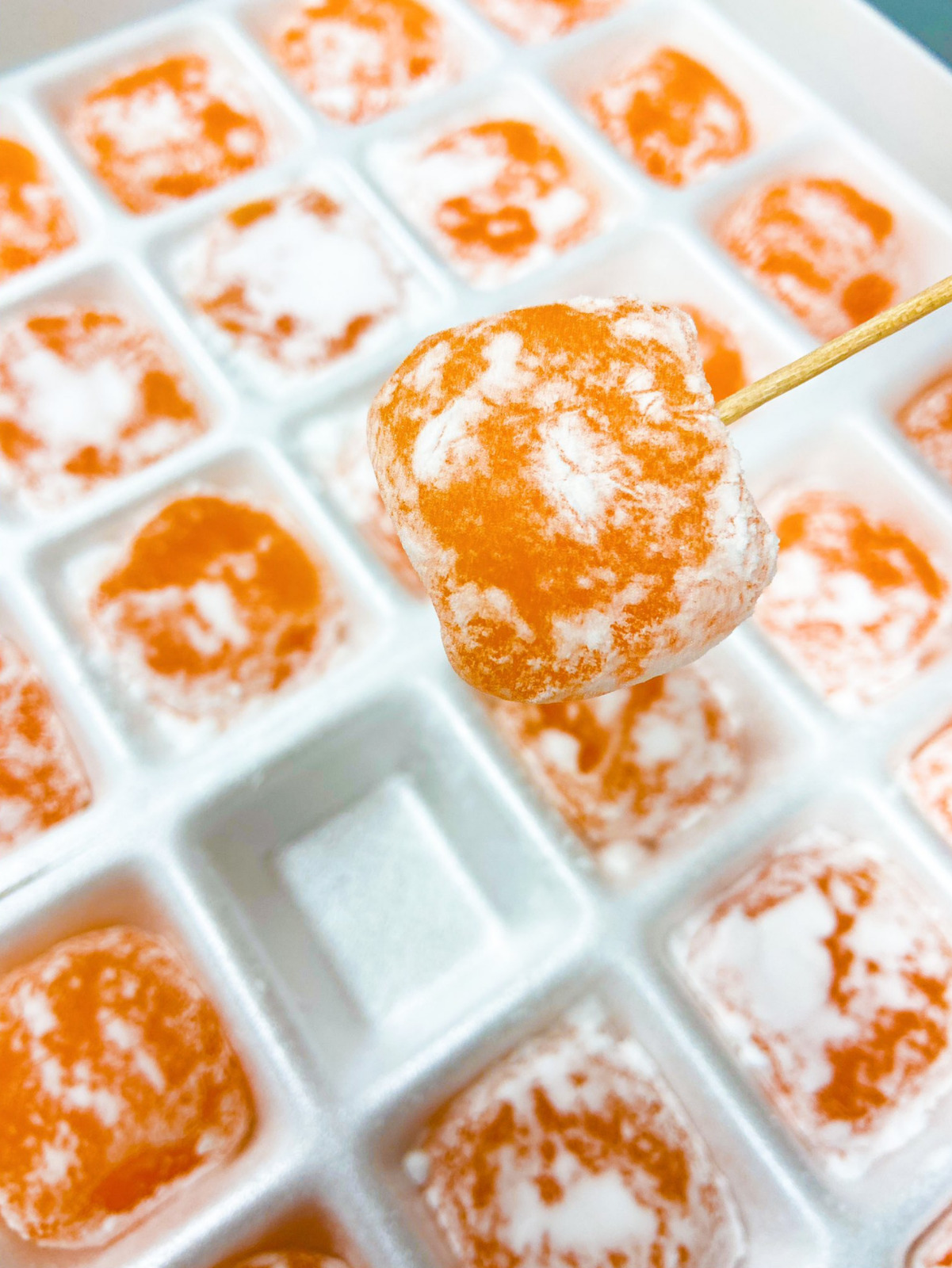 Japanese Seiki Melon Mochi Choco Daifuku 6.9 oz - 15 pieces. Free Shipping !! - Fresh Stock Dated February 2026