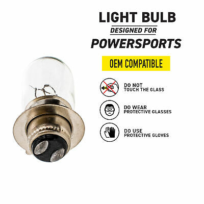 NICHE H6M Headlight Bulb for Yamaha IT250 IT400 MX100 IT465 Suzuki DR200 - Fresh Stock Dated February 2026