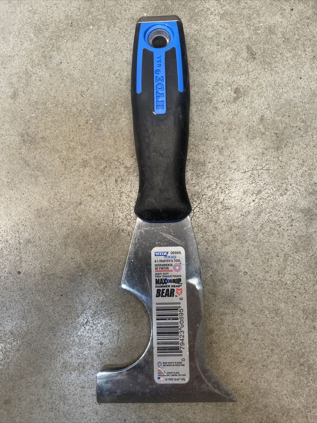 HYDE 06995, 6 In 1 Painters Tool & Red Devil Putty Knives - Fresh Stock Dated February 2026