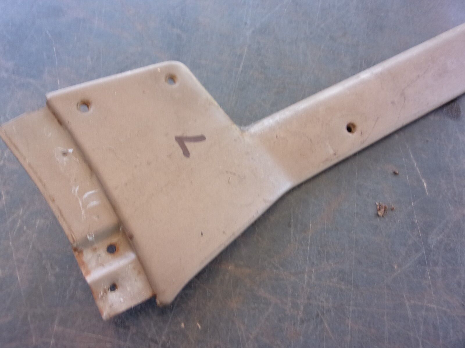 FORD FALCON STATION WAGON LEFT C PILLAR INTERIOR TRIM PANEL METAL OEM - Fresh Stock Dated February 2026